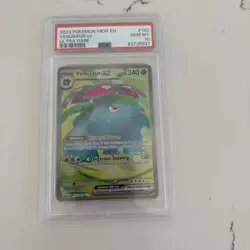 Pokemon TCG Venusaur EX Scarlet & Violet Holo Ultra Rare PSA 10 - Image 1