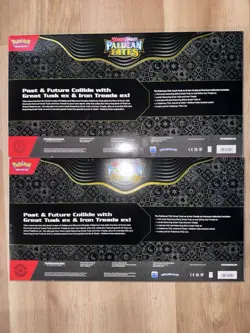 Pokemon TCG Paldean Fates Great Tusk & Iron Treads Premium Collection x 2 - Image 2