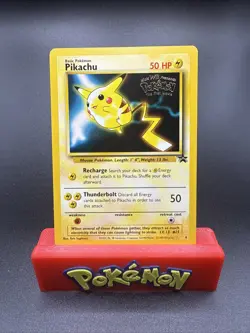 Pikachu #4 1999 WB Black Star Promo Pokemon the First Movie Pokemon TCG NM WOTC - Image 1