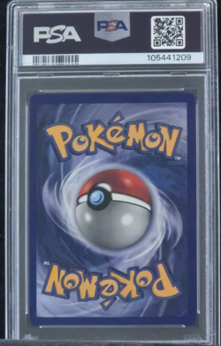 1999 POKEMON BASE SET UNLIMITED #14 RAICHU-HOLO PSA 8 - Image 2