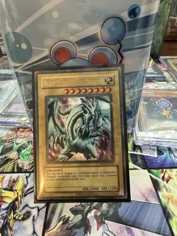 Yugioh Blue-Eyes White Dragon RP01-EN001 Retro Pack (2020 Reprint) Ultra Rare NM - Image 1