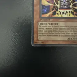 Yu-Gi-Oh! TCG Lava Golem Pharaonic Guardian PGD-107 1st Edition Secret Rare - Image 4