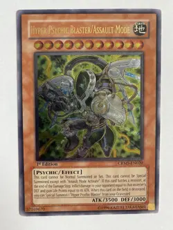 Hyper Psychic Blaster/Assault Mode (UTR) CRMS-EN020 Crimson Crisis 1st Edition - Image 5