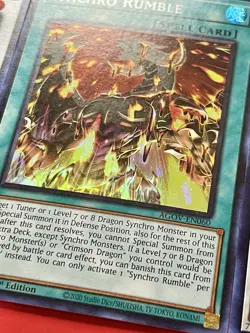 Crimson Dragon + Synchro Rumble + Snake-Eyes Vengeance Dragon | YuGiOh! - Image 5