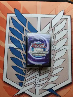 Yugioh! World Championship Qualifier 2018 WCQ 2018 Sleeves 100pcs - Image 1