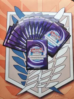 Yugioh! 15 WCQ World Championship Qualifier 2018 Sleeves - Image 1