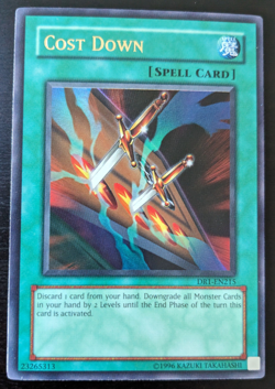 Yu-Gi-Oh - Cost Down - DR1-EN215 - Ultra Rare - Unlimited - Near Mint - Image 1