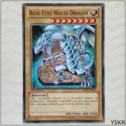 Blue-Eyes White Dragon - YSKR-EN001 - Common 1st Edition Yugioh - Image 1