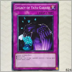 Legacy of Yata-Garasu - SDDL-EN033 - Common 1st Edition Yugioh - Image 1