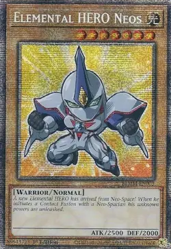 Yu-Gi-Oh! Elemental HERO Neos BLMM-EN003 Starlight Rare - Image 2