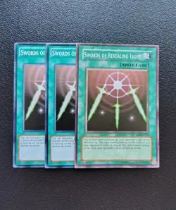 Yu-Gi-Oh - Swords Of Revealing Light 3X - Full Playset - Image 1
