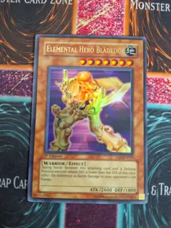 Yu-Gi-Oh! Elemental Hero Bladedge YSD-EN019 Ultra Rare 1st Edition NM/LP - Image 1
