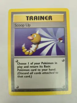 Scoop Up 78/102 Rare Base Set Unlimited Pokemon Card WOTC 2000 - Image 1