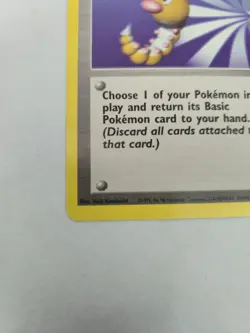 Scoop Up 78/102 Rare Base Set Unlimited Pokemon Card WOTC 2000 - Image 5