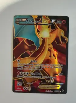 Pokemon EX Charizard Full Art Ultra Rare Card 100/106 Flashfire TCG - Image 2