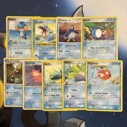 Pokemon TCG Vintage Old school Lot Of 9 Pokemon Cards - Image 1