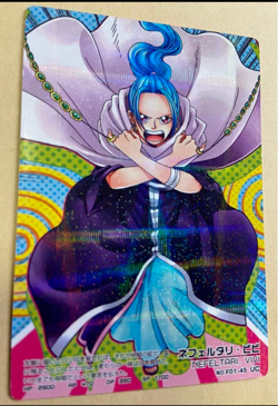 PREORDER Nefeltari Vivi HOLO UC Japanese One Piece AR Carddass Card - Image 1
