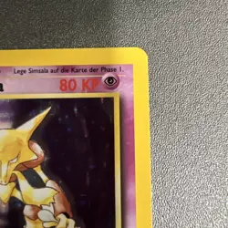 Pokemon Simsala German Alakazam 1/102 Holo Base Set Card - Image 4