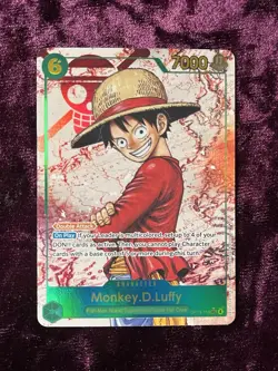 Monkey D. Luffy (parallel) OP13-118 One Piece Card Game Carrying On His Will - Image 1
