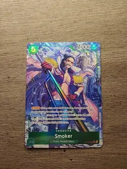 Smoker (Alt Art) OP10-030 SR Royal Blood - ONE PIECE Card Game English Near Mint - Image 1