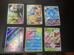 Pokemon TCG 6 Card Lot NM Condition, English/Japanese - Image 1