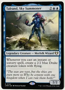MTG-Talrand Sky Summoner (#124) - Commander Masters - CMM-Regular-NM - Image 1