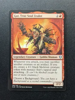 Magic the Gathering GUT, TRUE SOUL ZEALOT Battle for Baldur's Gate #180 - Image 1