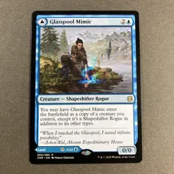 MTG Glasspool Mimic Zendikar Rising Regular Magic The Gathering - Image 1