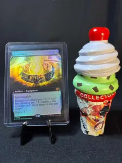 MTG Lotus Ring (Extended Art) Outlaws of Thunder Foil: Big Score (Pack Fresh NM) - Image 2