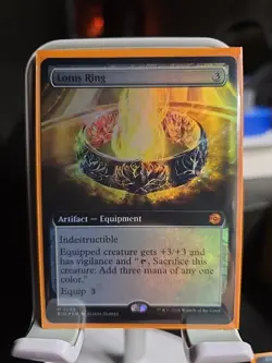 Lotus Ring (Extended Art) Outlaws of Thunder Junction: the Big Score Foil - Image 1