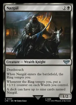 MTG Nazgul (0333), NM-Mint, English Universes Beyond: LOTR: Tales of Middle-eart - Image 1