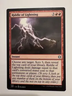 Riddle of Lightning [Jumpstart] Magic MTG - Image 1