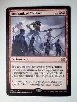 MTG Mechanized Warfare The Brothers' War 139/287 Regular Rare - Image 1