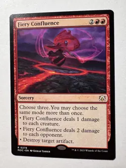 x1 Fiery Confluence R MTG Commander: March of the Machine M/NM, English - Image 1