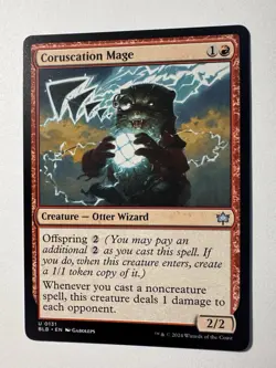 Coruscation Mage 0131 Bloomburrow BLB MTG Magic - Image 1