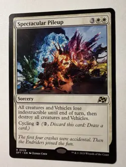 SPECTACULAR PILEUP x1 mtg NM-M Aetherdrift 1 Rare - Image 1