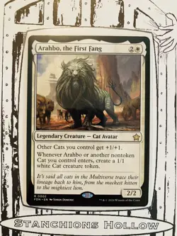 MTG Arahbo, the First Fang - Foundations (FDN) R 0002 - Image 1