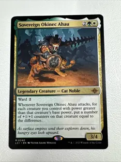 Sovereign Okinec Ahau - Regular Mythic #240 The Lost Caverns of Ixalan NM - Image 1