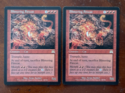 MTG Magic the Gathering Onslaught Blistering Firecat LP Qty Available - Image 1