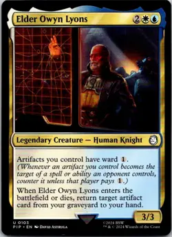 Magic the Gathering Elder Owyn Lyons Fallout Commander MTG Free Shipping! - Image 1