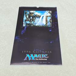 Magic The Gathering 1996 Calendar Vintage VTG Wizards Of The Coast - Image 1