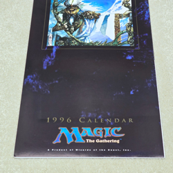 Magic The Gathering 1996 Calendar Vintage VTG Wizards Of The Coast - Image 3