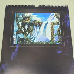 Magic The Gathering 1996 Calendar Vintage VTG Wizards Of The Coast - Image 5