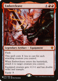 Embercleave - The List MTG Magic the Gathering - Near Mint Mythic Rare - Image 1