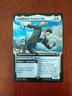 Hildibrand Manderville- Commander: Final Fantasy Extended Art Regular MTG-NM - Image 1