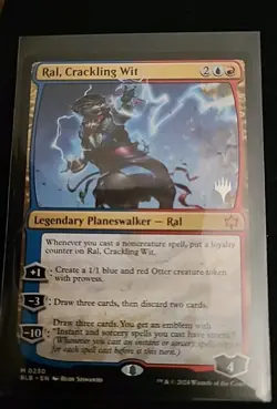 Magic The Gathering RAL, CRACKLING WIT PROMO - Image 1
