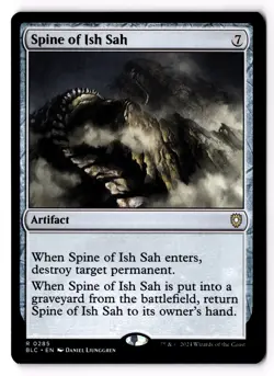 Spine of Ish Sah 285 Commander: Bloomburrow LP - Image 1