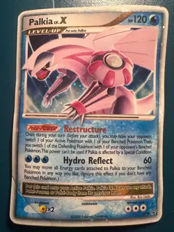 Palkia LV.X DP18 Pokemon 2008 Diamond and Pearl Promos Holo DMG - Image 1