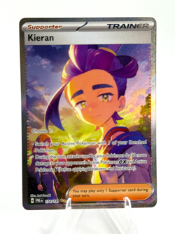 Pokemon Kieran Special Illustration Rare Prismatic Evolutions 174/131 Near Mint - Image 1