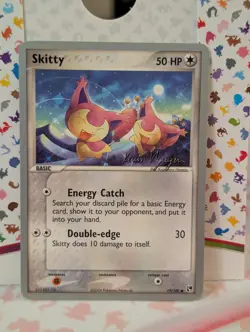 Pokemon TCG Skitty 79/100 World Championships 2004 Kevin Nguyen Signature NM - Image 1